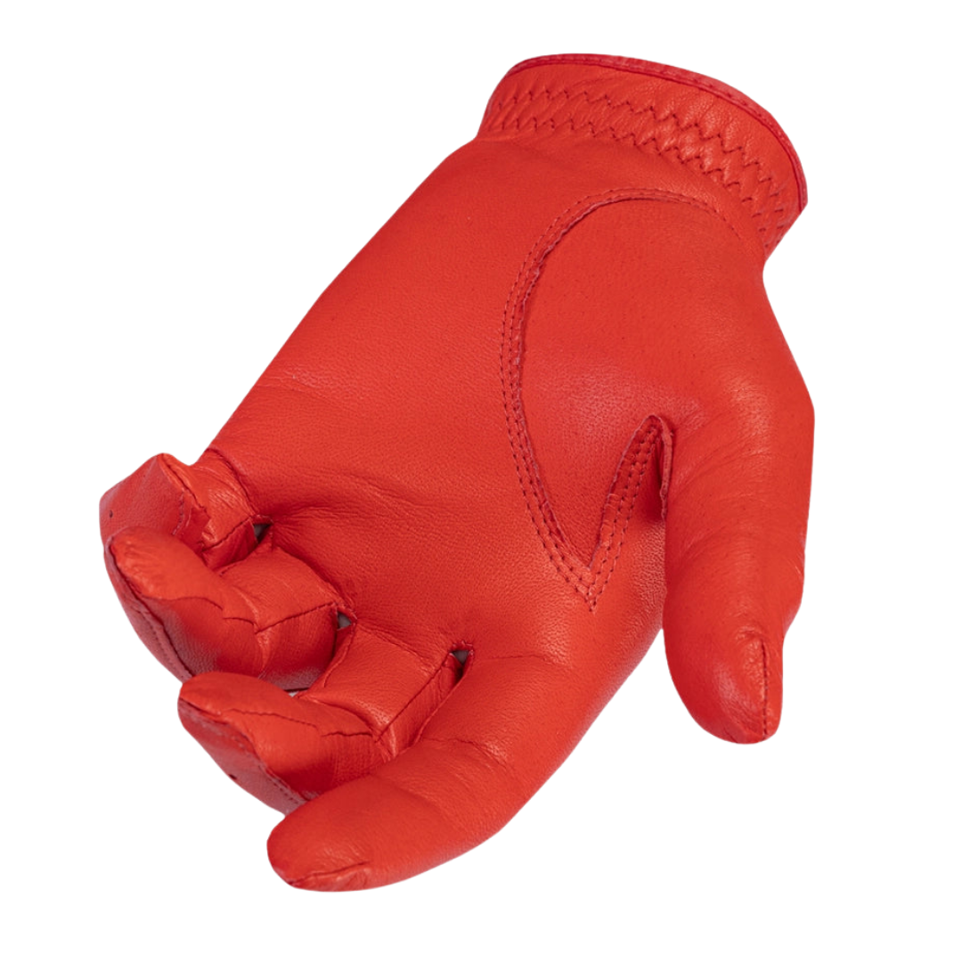 GOLF GODS - GOLF GODS Men's Red Cabretta Leather Single Hand - The Agora Bangkok